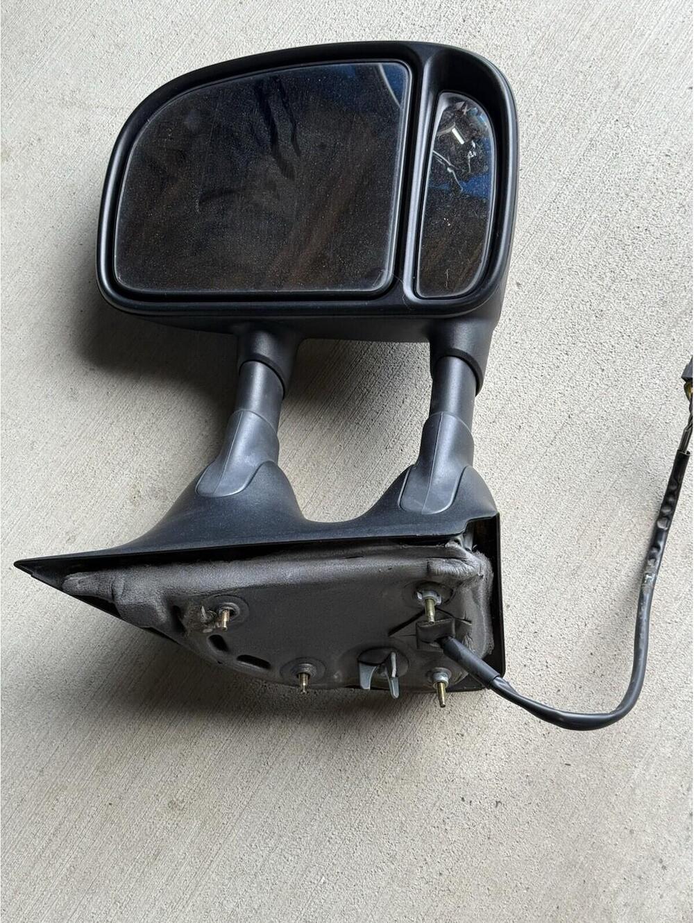 Ford Tow Mirror Left Extendable Non-Telescoping Dual Swing  Untested